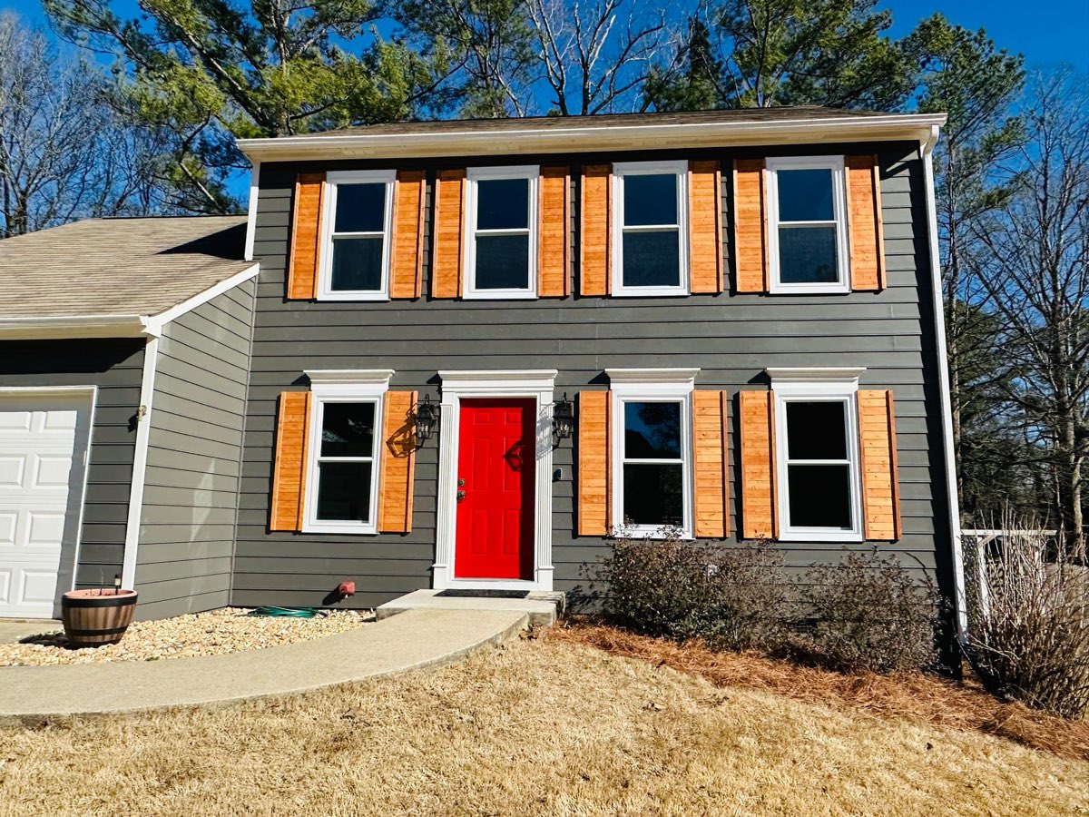 Completed window replacement — Smyrna, GA